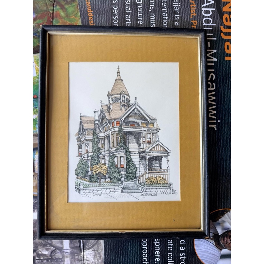 D.W. Patrick "Haas-Lilienthal House, San Francisco" Signed Print –‎ 1979